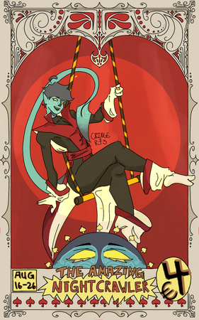 The Amazing Nightcrawler!